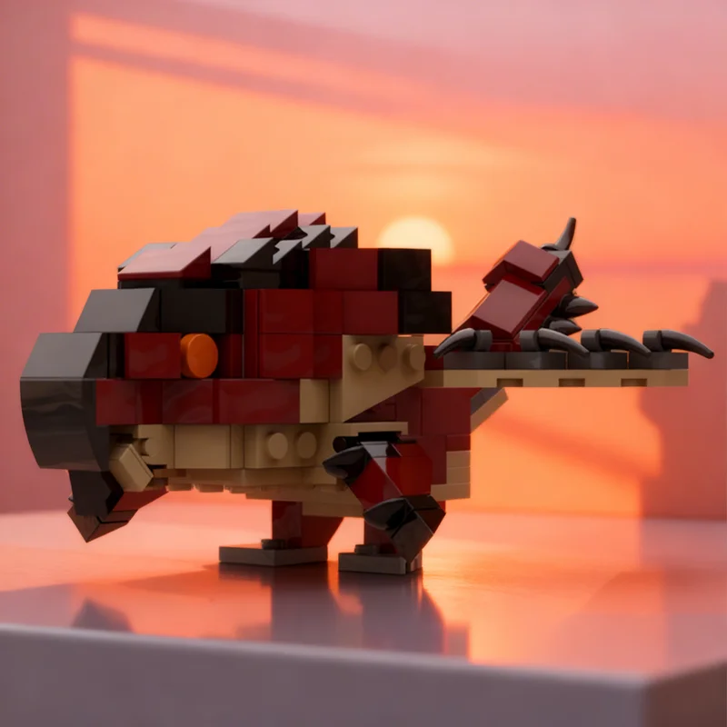 214pcs MOC Rathalos Monster Hunter World Brickheadz Model Building Blocks Architecture Christmas Gifts Toy Creative Idea Brick
214pcs MOC Rathalos Monster Hunter World Brickheadz Model Building Blocks Architecture Christmas Gifts Toy Creative Idea Brick