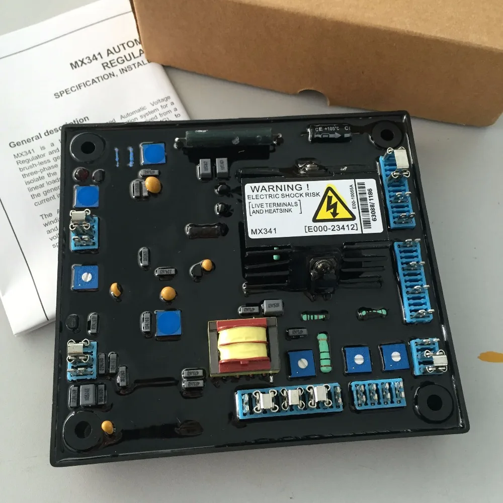 Автоматический регулятор напряжения AVR MX341 для генератора XWJ
Автоматический регулятор напряжения AVR MX341 для генератора XWJ