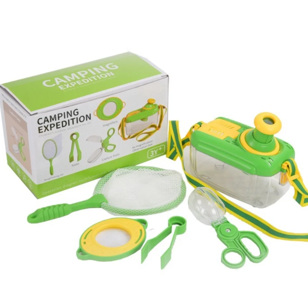 A Set Educational Bug Catcher for Kids Interesting Practical Insect Observation Box Bug Collector Toy Insect Research
A Set Educational Bug Catcher for Kids Interesting Practical Insect Observation Box Bug Collector Toy Insect Research