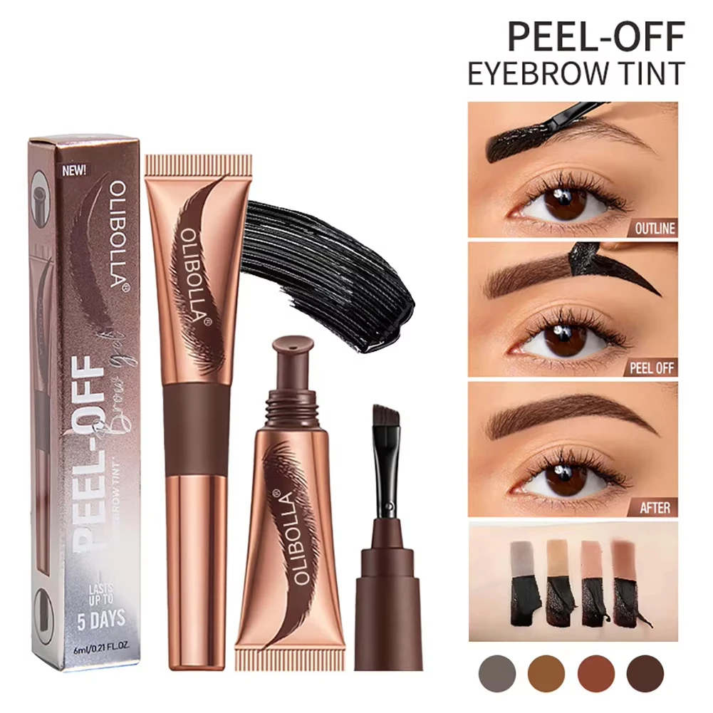 Waterproof 2-in-1 Brow Dyeing Cream with Brush - Natural Look Eyebrow Makeup Lasting up to 5 Days Film-form Semi-permanent Solut
Waterproof 2-in-1 Brow Dyeing Cream with Brush - Natural Look Eyebrow Makeup Lasting up to 5 Days Film-form Semi-permanent Solut