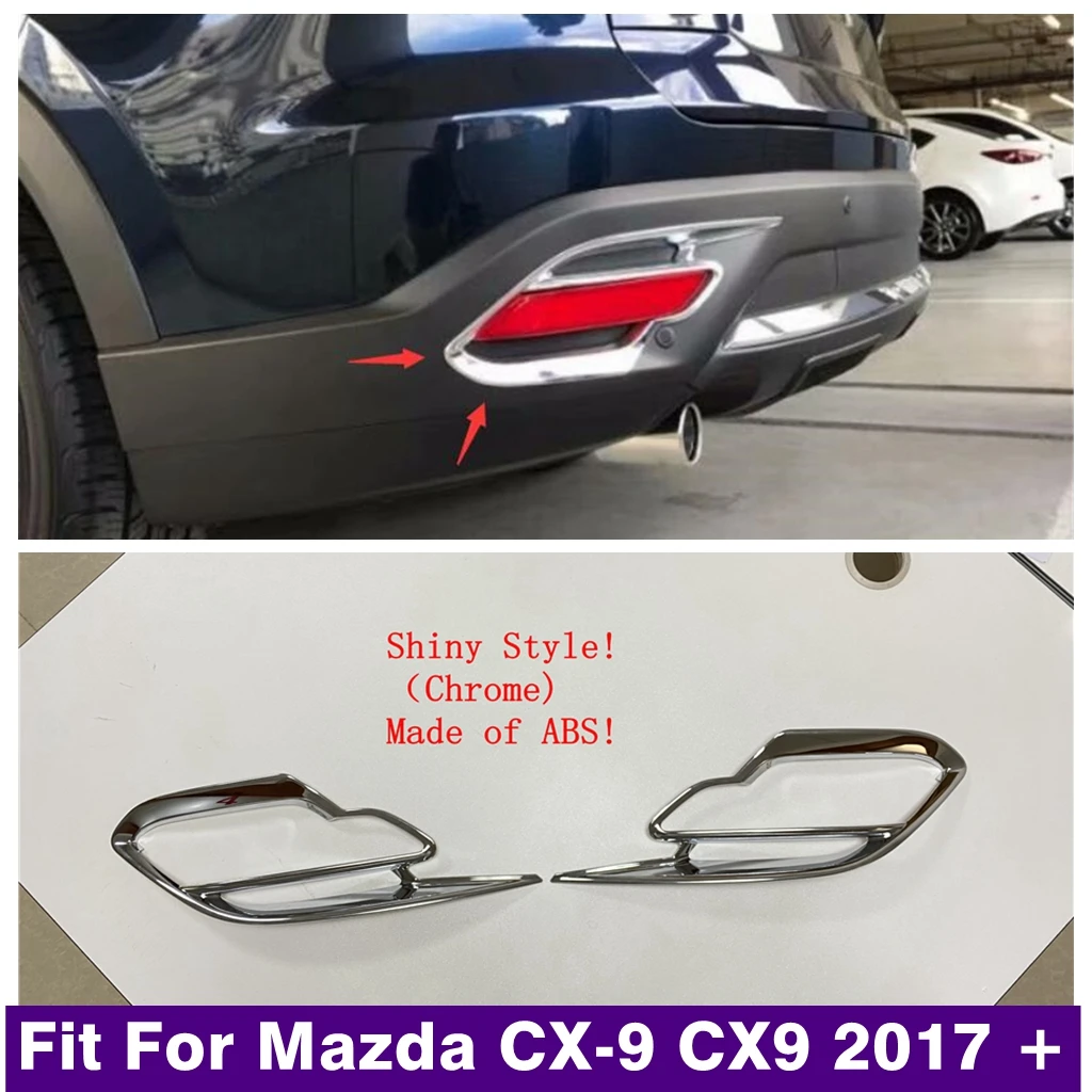 ABS Chrome Trunk Rear Tail Fog Light Lamp Decoration Frame Cover Trim Fit For Mazda CX-9 CX9 2017 - 2020 Car Accessories
ABS Chrome Trunk Rear Tail Fog Light Lamp Decoration Frame Cover Trim Fit For Mazda CX-9 CX9 2017 - 2020 Car Accessories