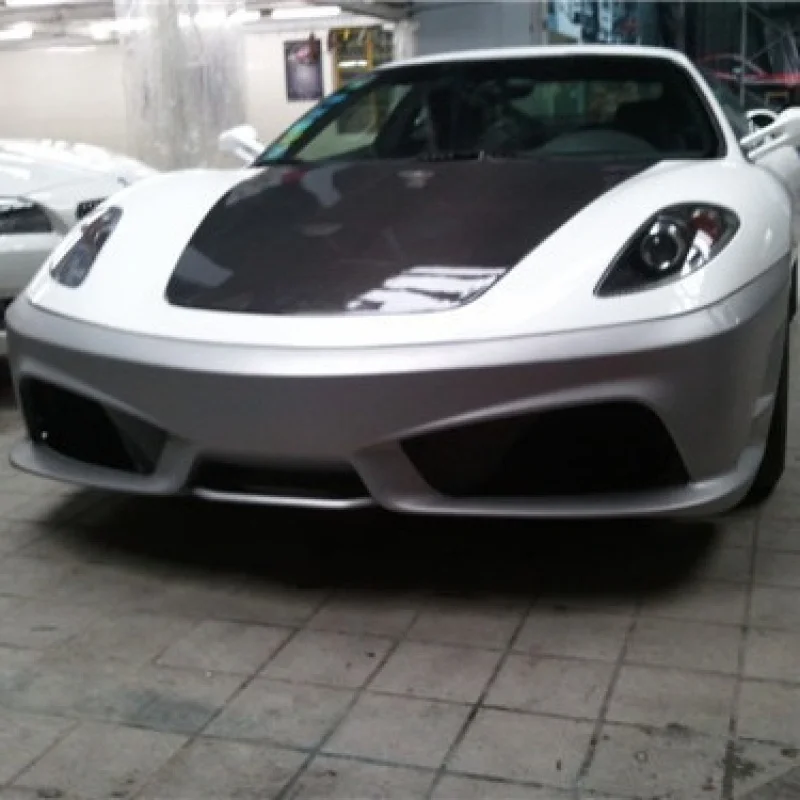 Car modification partsF430Original front bumper fiberglass products can be customized with high-grade carbon fiber materials
Car modification partsF430Original front bumper fiberglass products can be customized with high-grade carbon fiber materials