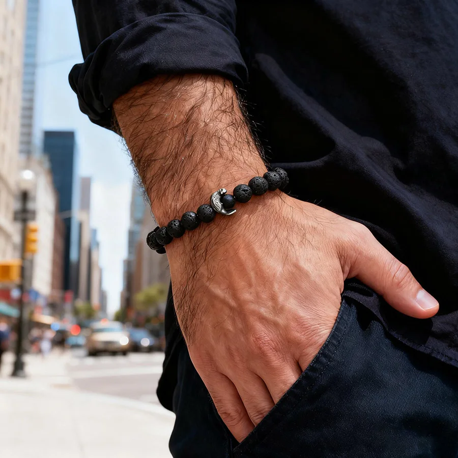 Модный браслет из бисера с голубями, мужская одежда, аксессуары, оникс, лава, малахит, камень, бусины, браслет, очаровательный деловой подарок, ювелирные изделия
Модный браслет из бисера с голубями, мужская одежда, аксессуары, оникс, лава, малахит, камень, бусины, браслет, очаровательный деловой подарок, ювелирные изделия