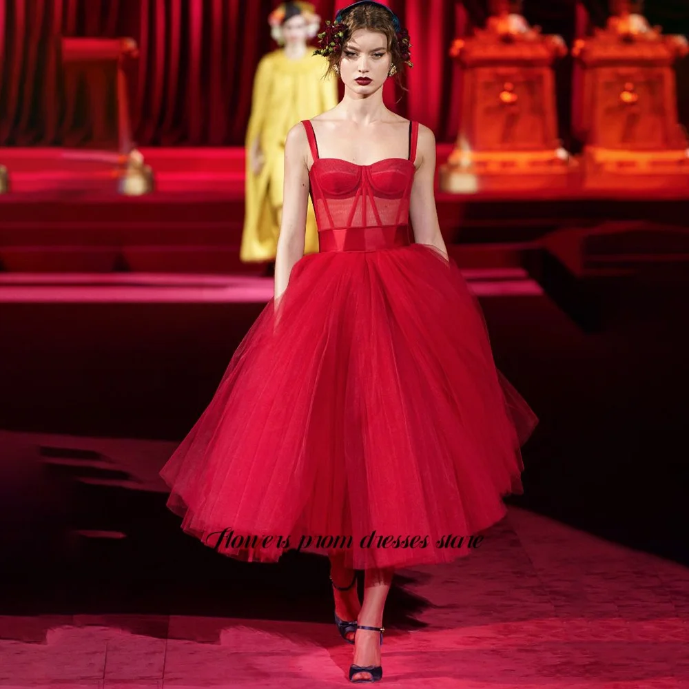 Flowers A Line Prom Dress High Waist Evening Dress Tulle Tea Length Party Dress for Women vestidos de fiesta Customized
Flowers A Line Prom Dress High Waist Evening Dress Tulle Tea Length Party Dress for Women vestidos de fiesta Customized
