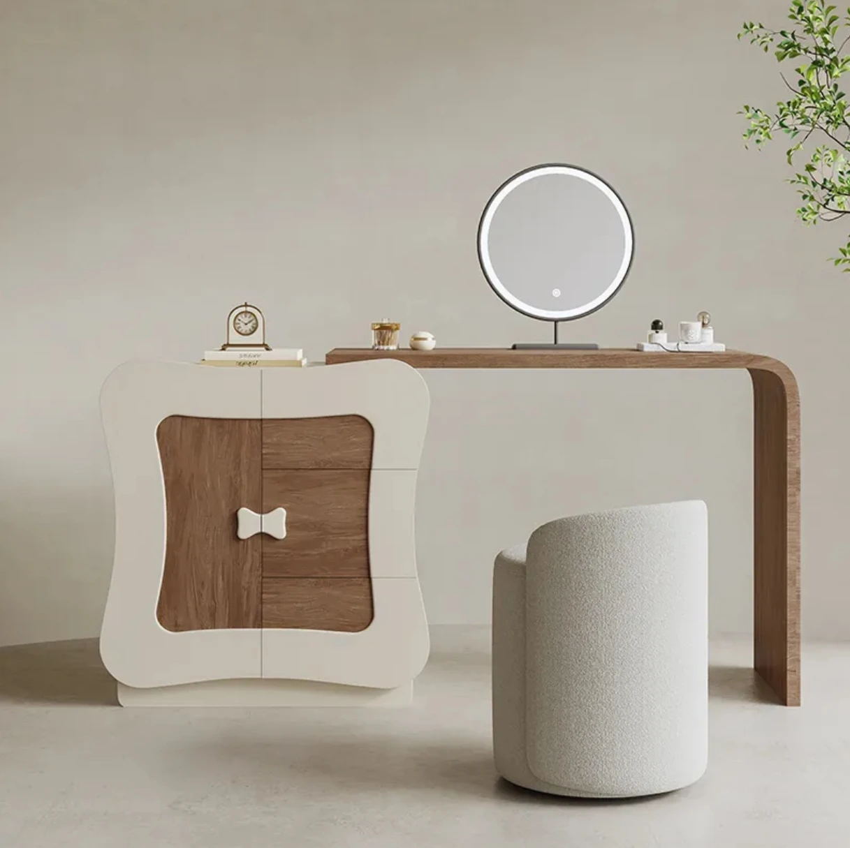 Customizable Modern Oak Makeup Vanity Desk With Mirror Stool Extendable Dressing Table With Drawers For Bedroom
Customizable Modern Oak Makeup Vanity Desk With Mirror Stool Extendable Dressing Table With Drawers For Bedroom