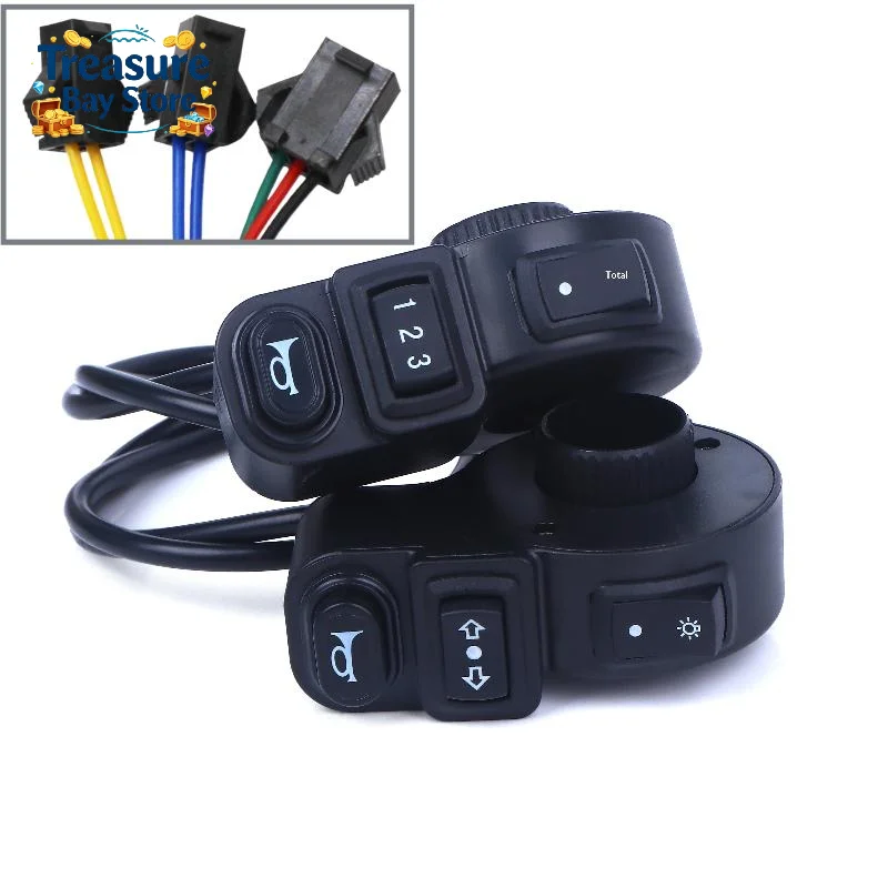 1/3Pcs Motorcycle Accessories 3in1 E-bike Light ON-OFF Switch Horn Turn Signal Switches For Motorcycle Handlebar Switch
1/3Pcs Motorcycle Accessories 3in1 E-bike Light ON-OFF Switch Horn Turn Signal Switches For Motorcycle Handlebar Switch