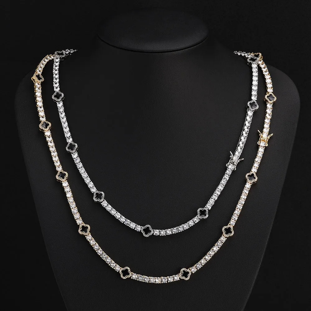 NY Fashion Design Dainty Tennis Chain Gold/Silver Plated Zircon Necklace Luxury Hip Hop Jewelry for Men Women party Gift
NY Fashion Design Dainty Tennis Chain Gold/Silver Plated Zircon Necklace Luxury Hip Hop Jewelry for Men Women party Gift