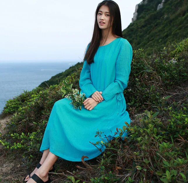 НОВИНКА 2026, весенне-осеннее женское национальное винтажное платье с длинными рукавами, удобное хлопковое льняное платье Vestidos
НОВИНКА 2026, весенне-осеннее женское национальное винтажное платье с длинными рукавами, удобное хлопковое льняное платье Vestidos