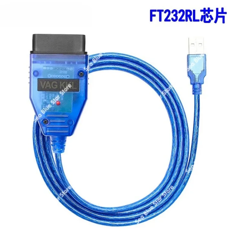 Suitable for VAG KKL 409.1 OBD2 automotive diagnostic line with FT232RL chip
Suitable for VAG KKL 409.1 OBD2 automotive diagnostic line with FT232RL chip