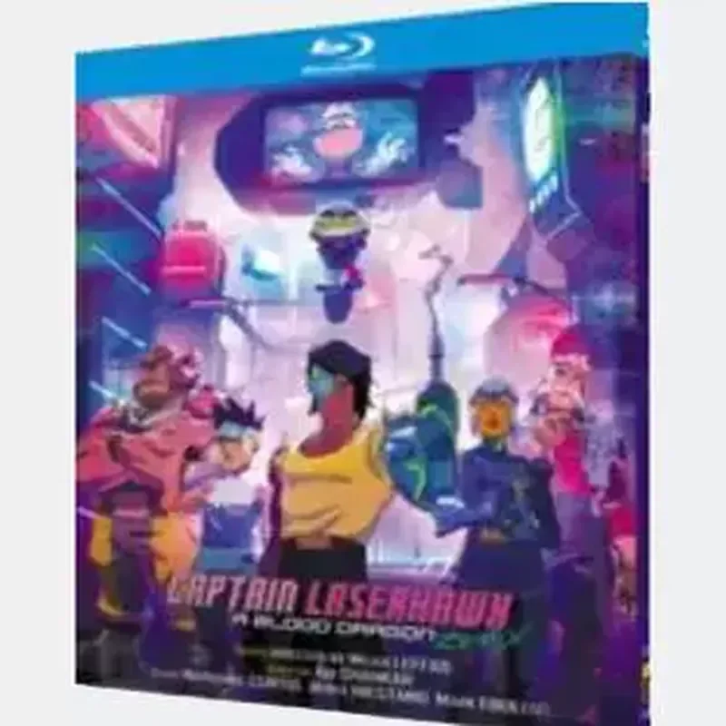 BD Blu-ray Disc Ultra-High Definition Animation Captain Laser Warhawk Blood Dragon 2 Disc Box Chinese and English Traditional
BD Blu-ray Disc Ultra-High Definition Animation Captain Laser Warhawk Blood Dragon 2 Disc Box Chinese and English Traditional