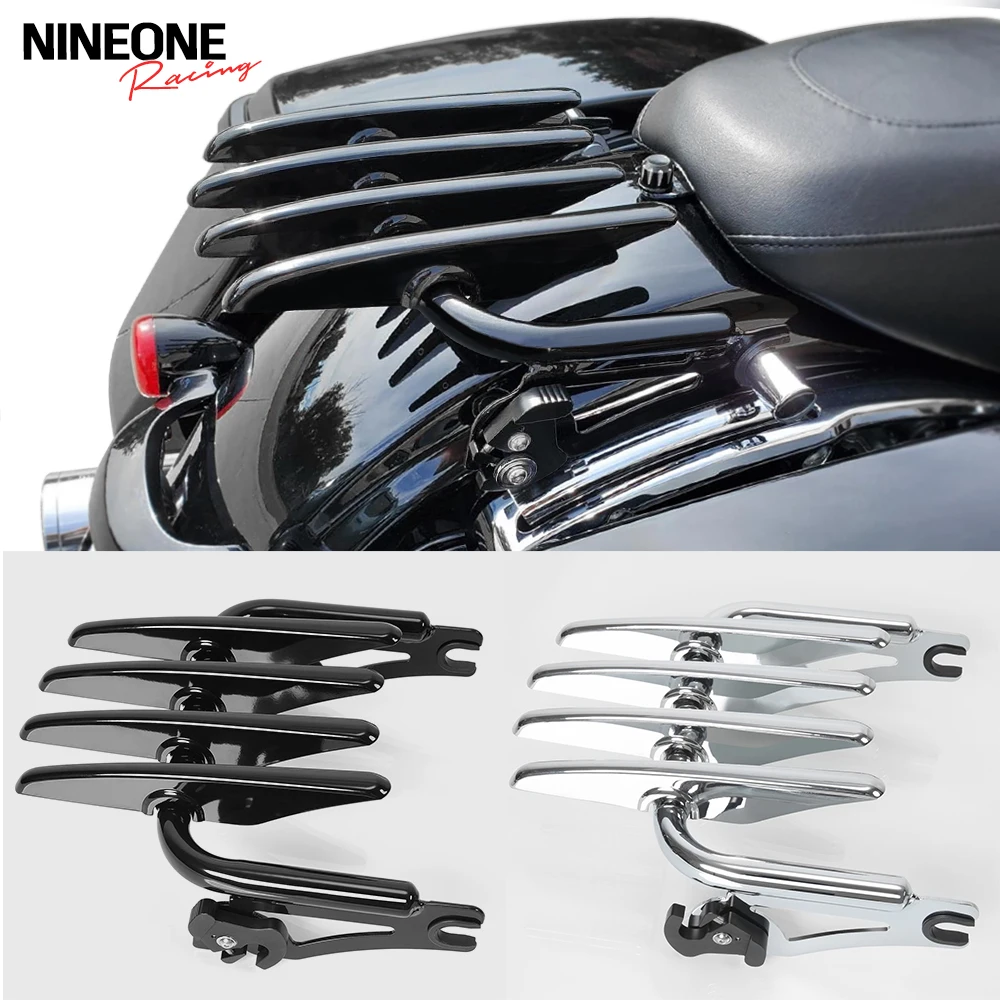 Support Shelf Detachable Luggage Rack Steel Rear Carrier For Harley Avidson Street Glide Road King FLHX FLHT Special Road Glide
Support Shelf Detachable Luggage Rack Steel Rear Carrier For Harley Avidson Street Glide Road King FLHX FLHT Special Road Glide