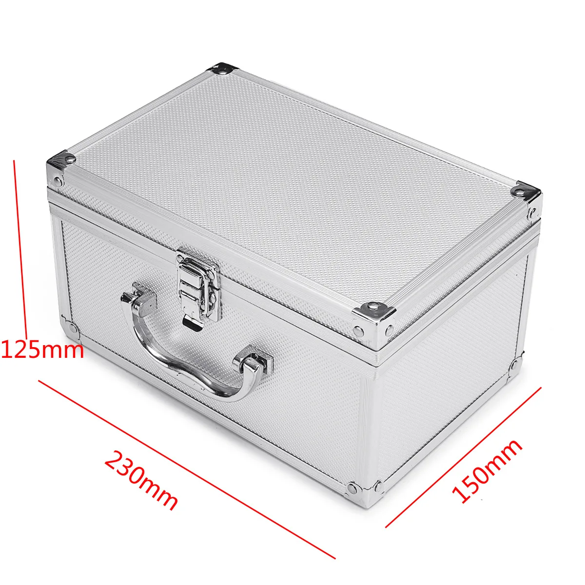Aluminum Toolbox Carry Case Heavy Duty Storage Small Silver Portable Alloy Multiple Compartments Lightweight Compact
Aluminum Toolbox Carry Case Heavy Duty Storage Small Silver Portable Alloy Multiple Compartments Lightweight Compact