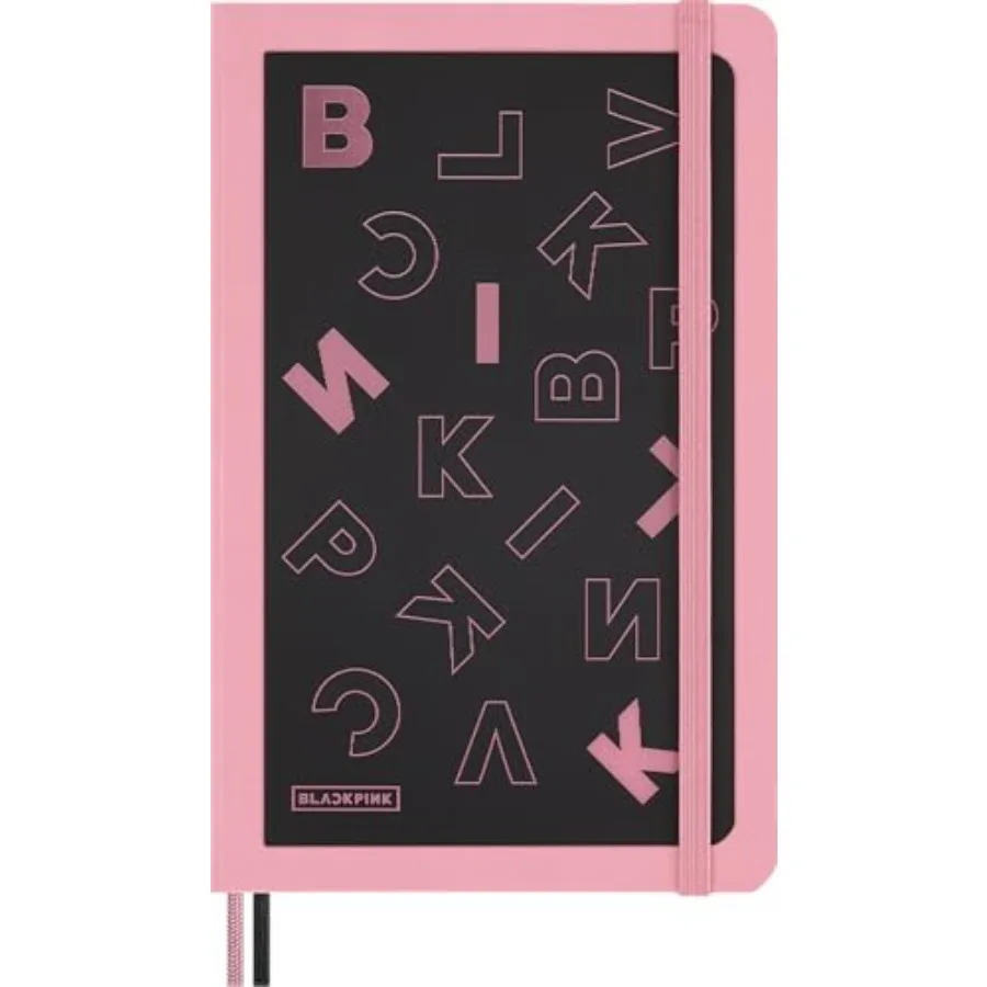 x BLACKPINK Limited Edition 18-Month Weekly Planner 2026 2027, Hard Cover, Large 5" x 8.25",Black and Pink, 208 Pages, Dated Ju
x BLACKPINK Limited Edition 18-Month Weekly Planner 2026 2027, Hard Cover, Large 5" x 8.25",Black and Pink, 208 Pages, Dated Ju