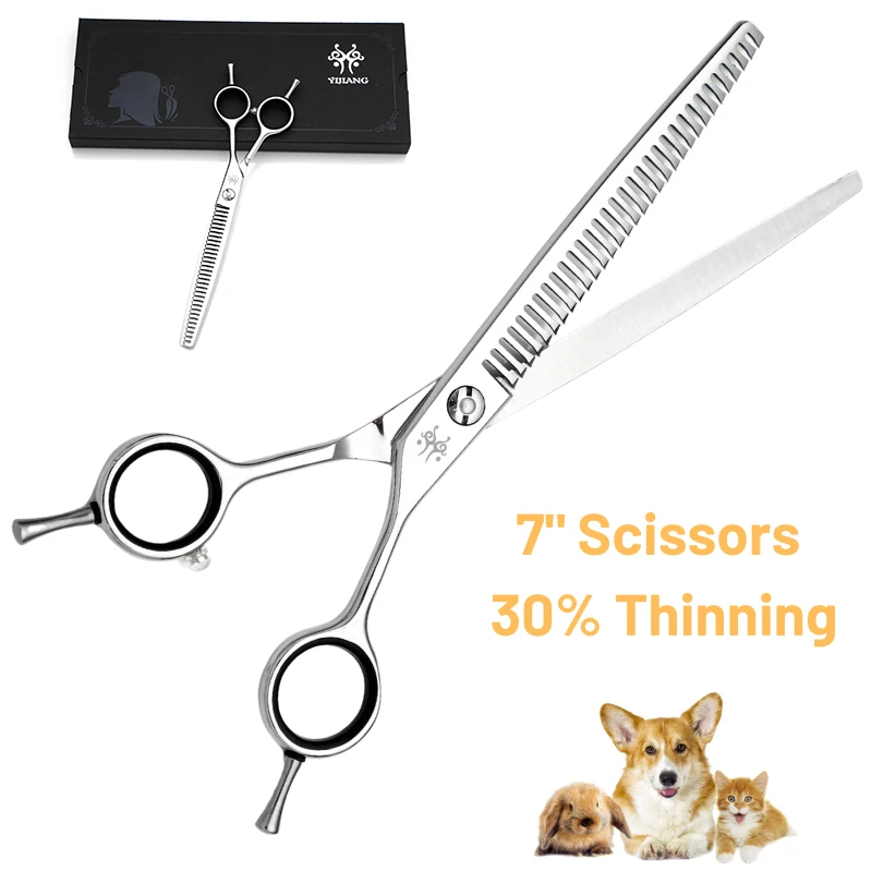 7in Dog Grooming Scissors Dog Beauty Professional Barber Scissors Thinning Shears for Cutting Pets Hair Hairdressing VG10 Steel
7in Dog Grooming Scissors Dog Beauty Professional Barber Scissors Thinning Shears for Cutting Pets Hair Hairdressing VG10 Steel
