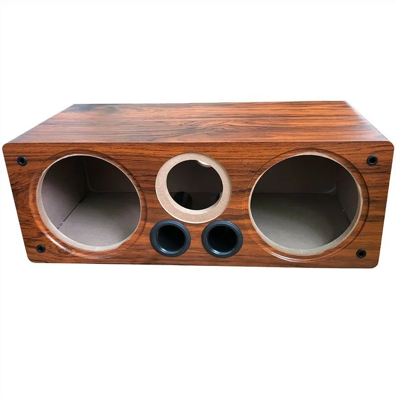 Center speaker empty box body 6.5 inch wooden empty speaker, car woofer + treble
Center speaker empty box body 6.5 inch wooden empty speaker, car woofer + treble