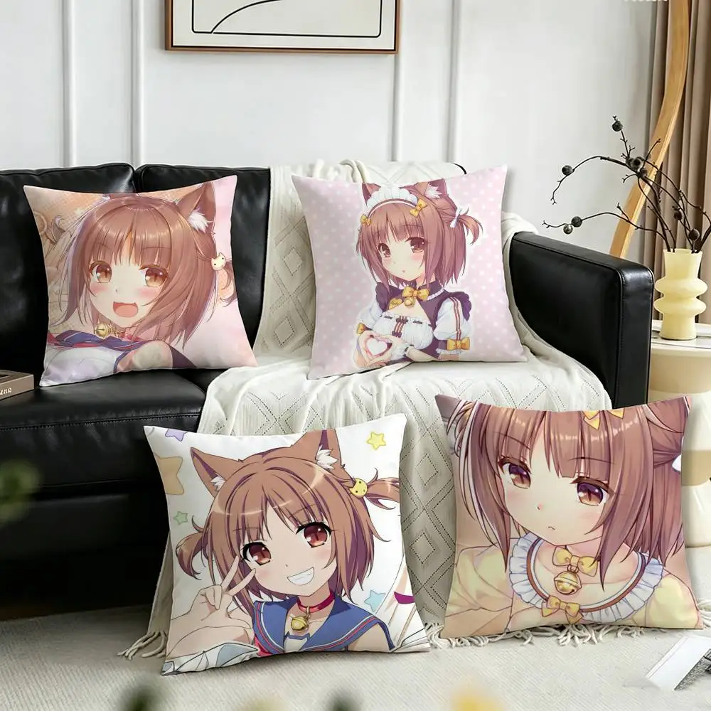 N-NEKOPARA OVA A-AzukiS Pillow Case Pattern Printed Pillowcase For Living Room Sofa Cushion Cover
N-NEKOPARA OVA A-AzukiS Pillow Case Pattern Printed Pillowcase For Living Room Sofa Cushion Cover