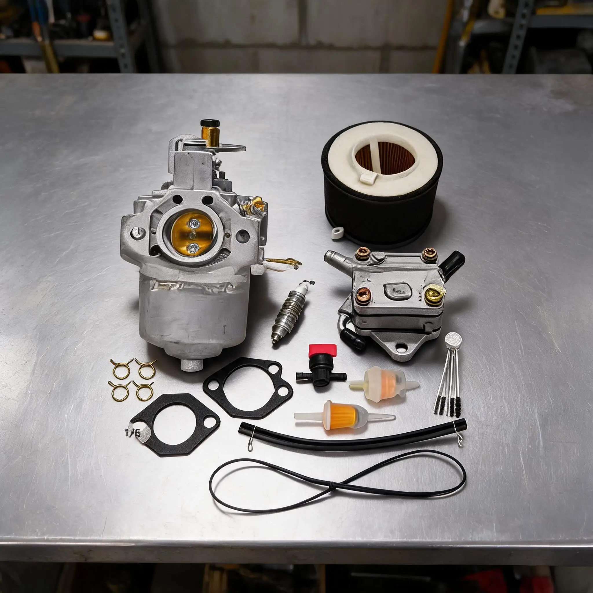 15003 2178 Carburetor Kit For Lawn Mower Grass Trimmer Brush Cutter Fits Most Lawn Mowers, Grass Trimmers, And Snow Blowers
15003 2178 Carburetor Kit For Lawn Mower Grass Trimmer Brush Cutter Fits Most Lawn Mowers, Grass Trimmers, And Snow Blowers