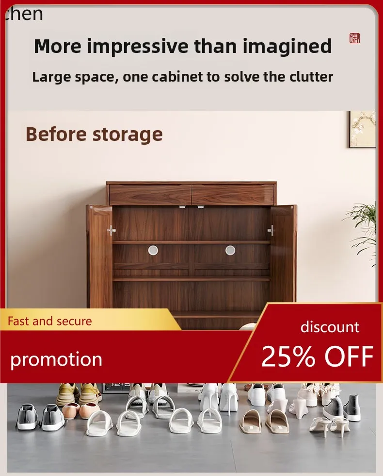 ZML Solid Wood Shoe Cabinet Wall-Mounted Storage Cabinet Home Entrance Storage Rack Entryway Cabinet
ZML Solid Wood Shoe Cabinet Wall-Mounted Storage Cabinet Home Entrance Storage Rack Entryway Cabinet
