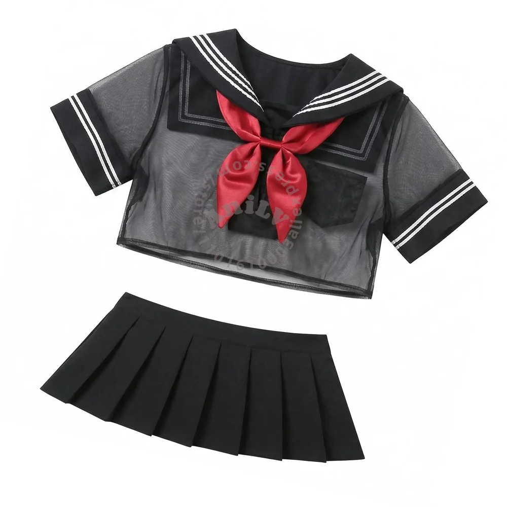 AniLV Japanese Anime Transparent Student Uniform Sexy Lingerie Temptation Pajamas Erotic Outfit Cosplay Costumes
AniLV Japanese Anime Transparent Student Uniform Sexy Lingerie Temptation Pajamas Erotic Outfit Cosplay Costumes
