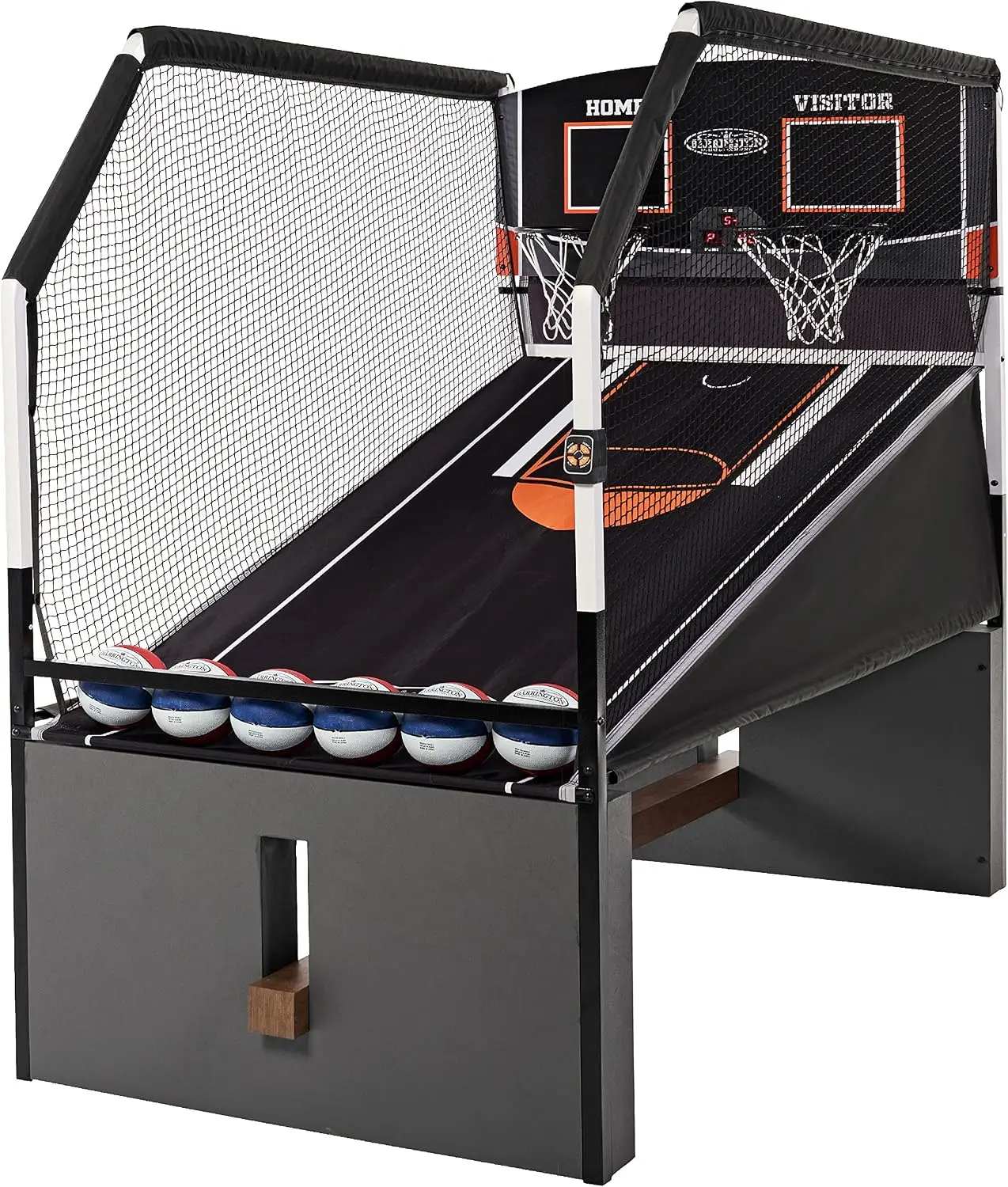 Barrington Billiards Urban Collection Arcade Basketball Game with Electronic Scoring and 7-inch Basketball Set, White
Barrington Billiards Urban Collection Arcade Basketball Game with Electronic Scoring and 7-inch Basketball Set, White