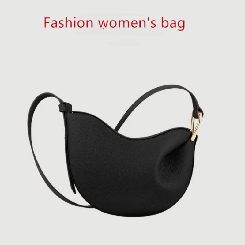 Genuine leather pea bag, women's 2025 shoulder crossbody bag, saddle dumpling bag, small shoulder crossbody bag French niche bag
Genuine leather pea bag, women's 2025 shoulder crossbody bag, saddle dumpling bag, small shoulder crossbody bag French niche bag