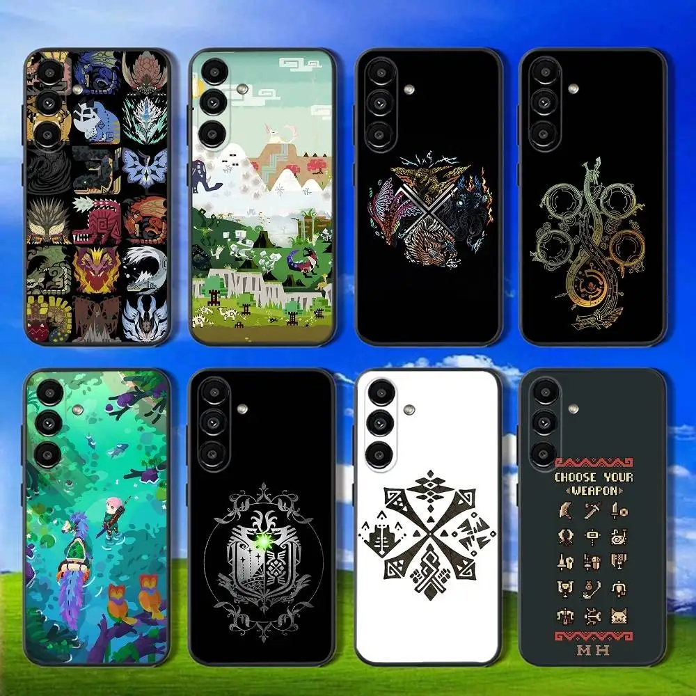 Game M-Monster-Hunter Phone Case For Samsung Galaxy A13,A21s,A22,A31,A32,A52,A53,A71,A80,Soft Black Shell 
Game M-Monster-Hunter Phone Case For Samsung Galaxy A13,A21s,A22,A31,A32,A52,A53,A71,A80,Soft Black Shell