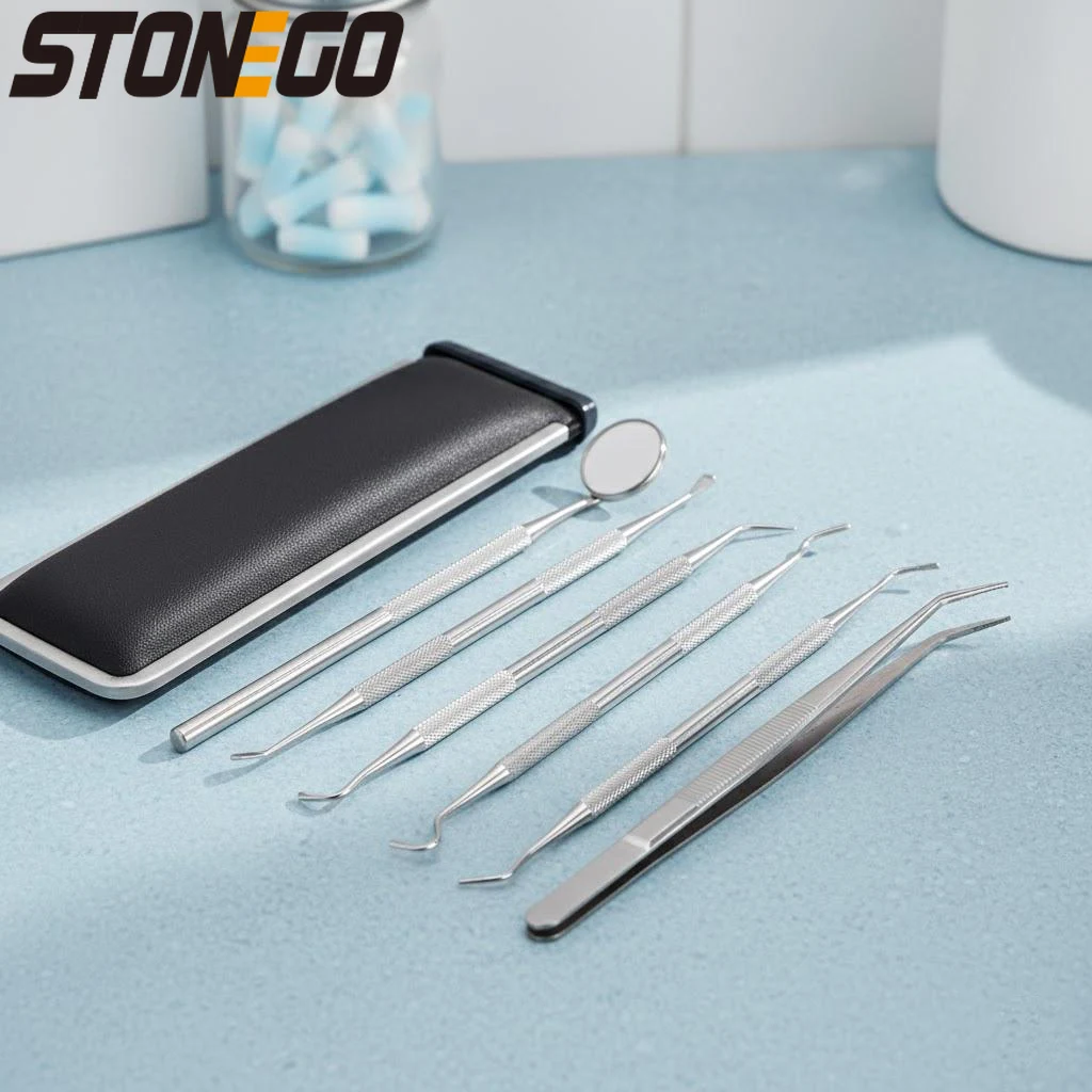 6 Pcs Professional Dental Plaque Tartar Remover Set Oral Hygiene Cleaning Kit Toothpick Cleaner Stain Removal Tools Oral Care
6 Pcs Professional Dental Plaque Tartar Remover Set Oral Hygiene Cleaning Kit Toothpick Cleaner Stain Removal Tools Oral Care