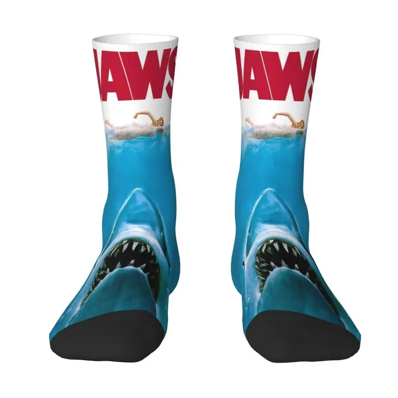 Jaws Dress Socks Men Women Warm Fashion Novelty Horror Movie Crew Socks
Jaws Dress Socks Men Women Warm Fashion Novelty Horror Movie Crew Socks