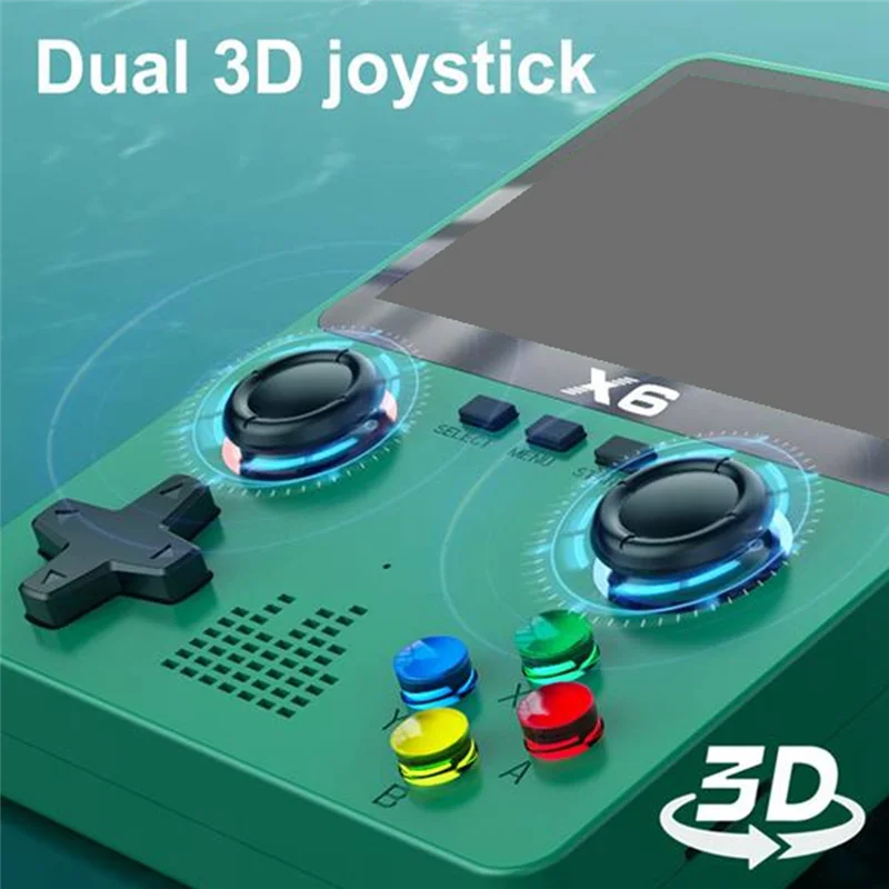 AY14 -Two Person Version X6 Handheld Game Player 3.5Inch IPS Screen 11 Simulators GBA Portable Console Gifts For Kids
AY14 -Two Person Version X6 Handheld Game Player 3.5Inch IPS Screen 11 Simulators GBA Portable Console Gifts For Kids