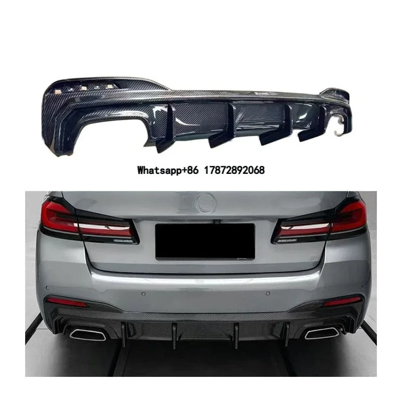 T for 5 Series G30 G38 Dry Carbon Fiber Body Kit Rear Diffuser Rear Lip
T for 5 Series G30 G38 Dry Carbon Fiber Body Kit Rear Diffuser Rear Lip