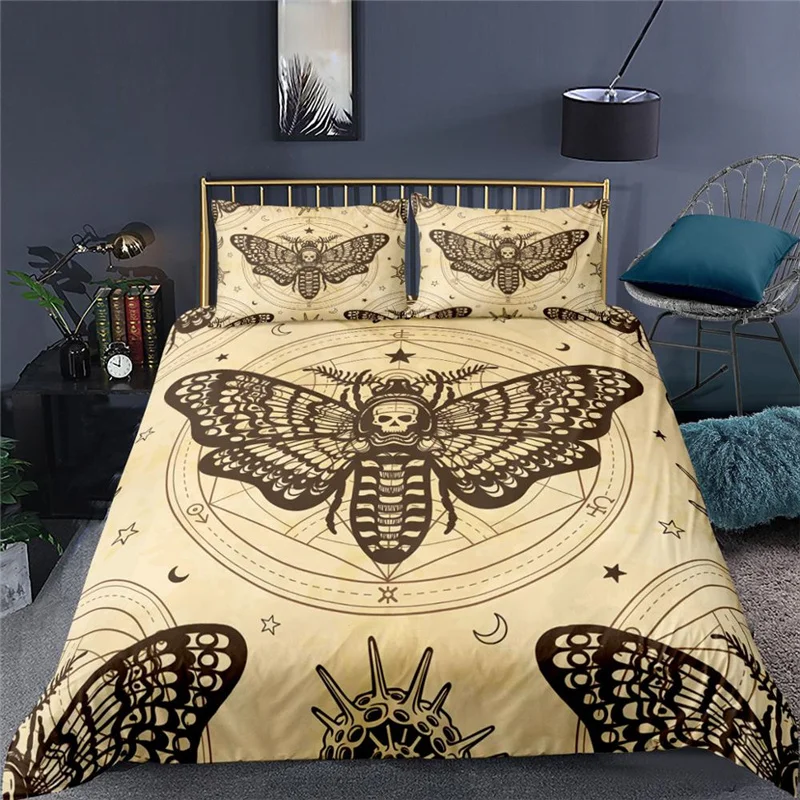 Luxury 3D Bat Moth Print 2/3Pcs Kids Bedding Sets Comfortable Duvet Cover Pillowcase Home Textile Single/Queen/King Size Bedding
Luxury 3D Bat Moth Print 2/3Pcs Kids Bedding Sets Comfortable Duvet Cover Pillowcase Home Textile Single/Queen/King Size Bedding