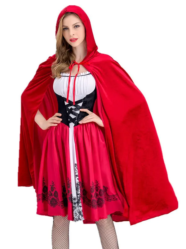 Halloween Little Red Riding Hood Christmas Cosplay Costume Women's Ethnic Stage Wear Chinese Manufacturer No Brand Registered
Halloween Little Red Riding Hood Christmas Cosplay Costume Women's Ethnic Stage Wear Chinese Manufacturer No Brand Registered
