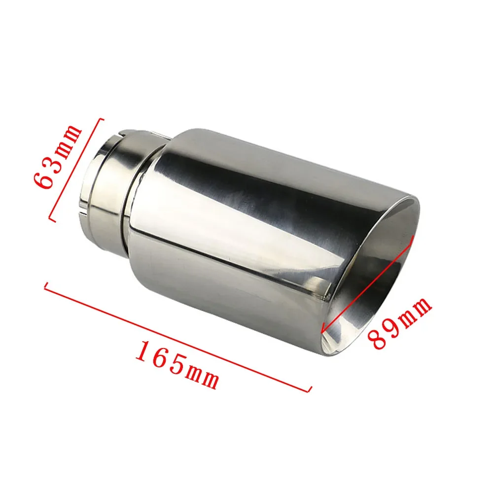 2.5'' Exhaust Tip Stainless steel chrome Muffler Tail throat Universal end tip with clamp
2.5'' Exhaust Tip Stainless steel chrome Muffler Tail throat Universal end tip with clamp