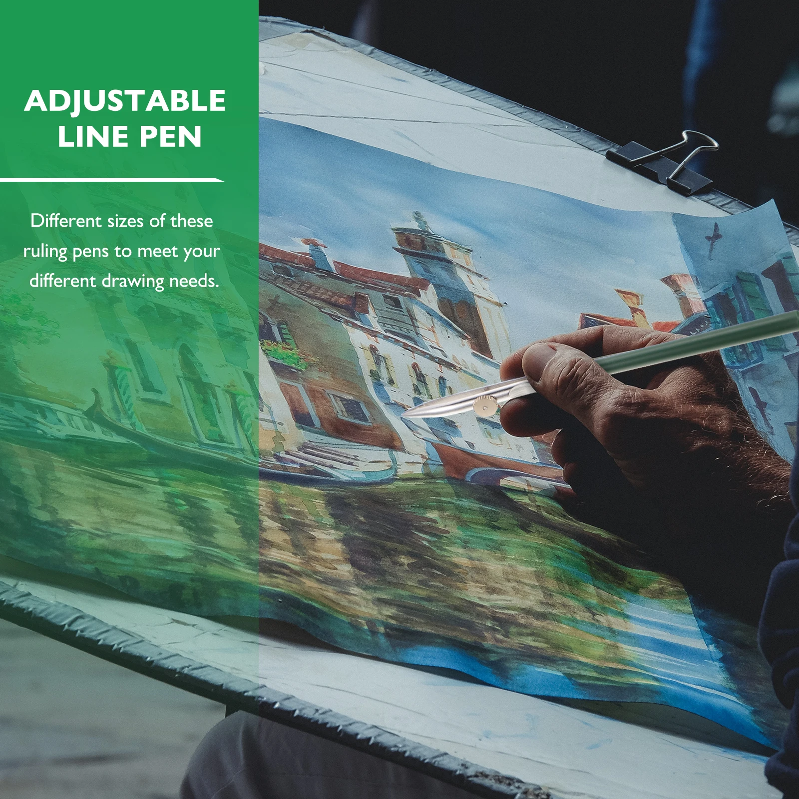 6 Pcs Drawing Pens Art Ruling Adjustable Ink Tools Stainless Steel Straight Line Pens Fine Line Cartography Gifts
6 Pcs Drawing Pens Art Ruling Adjustable Ink Tools Stainless Steel Straight Line Pens Fine Line Cartography Gifts