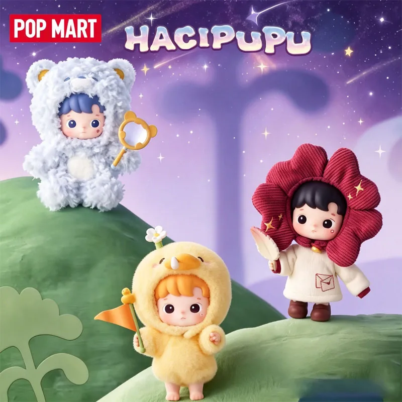 POP MART HACIPUPU Enchanted Realm Tales Series MINI Action Figure Mystery Box Genuine Blind Box Guess Toys Bag Ornament Figurin
POP MART HACIPUPU Enchanted Realm Tales Series MINI Action Figure Mystery Box Genuine Blind Box Guess Toys Bag Ornament Figurin