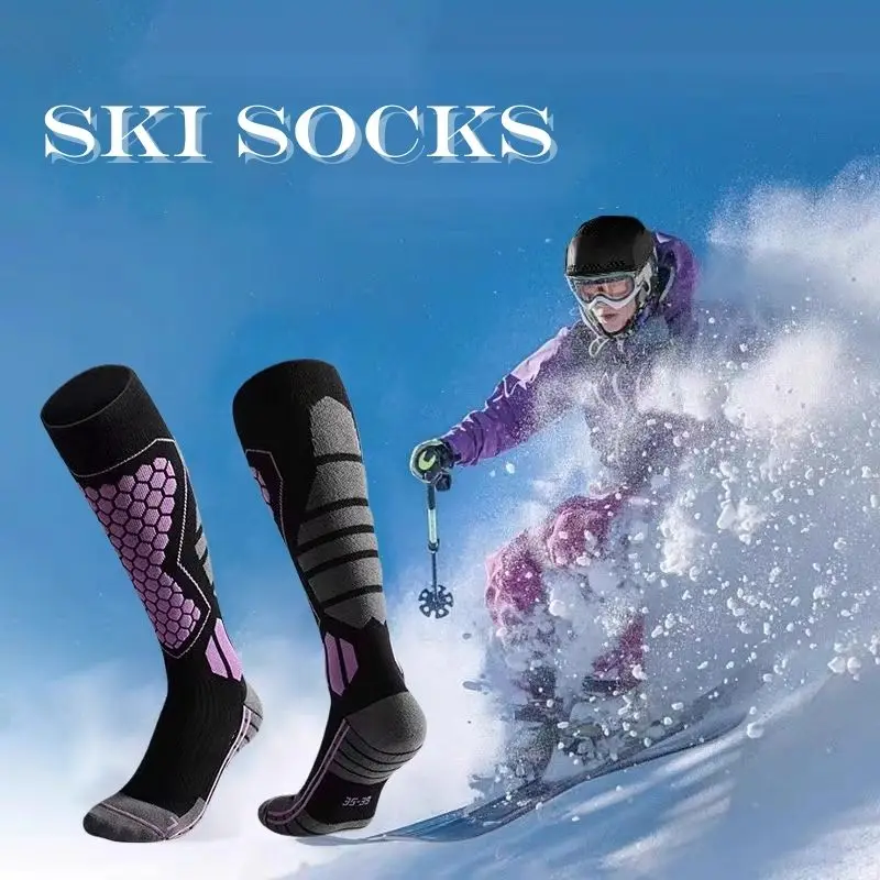 1 Pair Winter Warm Ski Stockings Hiking Socks Unisex Thermal Anti-Cold Socks Sports Socks Reduced Pressure Striped Foot Warmer
1 Pair Winter Warm Ski Stockings Hiking Socks Unisex Thermal Anti-Cold Socks Sports Socks Reduced Pressure Striped Foot Warmer