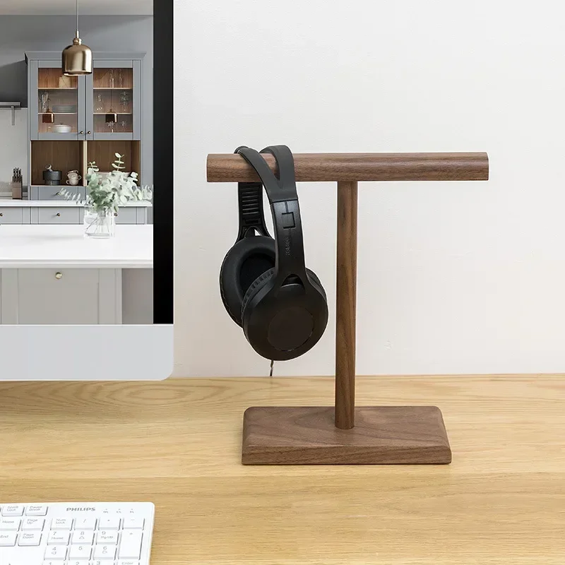 T Shape Wooden Stand Holder for Headset Display Shelf Desk Hanger Headphones Stands Storage Brackets Home Storage Organizer New
T Shape Wooden Stand Holder for Headset Display Shelf Desk Hanger Headphones Stands Storage Brackets Home Storage Organizer New