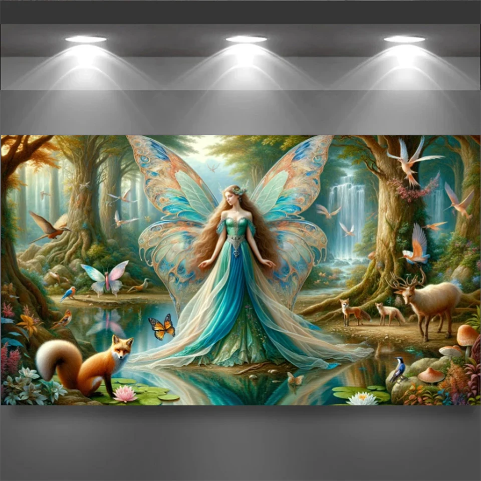 DIY алмазная живопись эльф фея фэнтези лесной пейзаж вышивка животное лиса птица полный алмазный художественный набор мозаики вышивка крестиком
DIY алмазная живопись эльф фея фэнтези лесной пейзаж вышивка животное лиса птица полный алмазный художественный набор мозаики вышивка крестиком