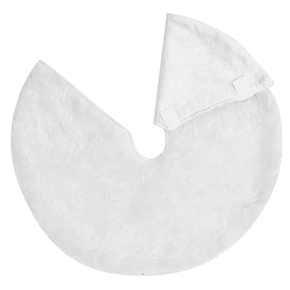 Mini Christmas Tree Skirt Fluffy Farmhouse Faux Decorations under Round Area Rug 
Mini Christmas Tree Skirt Fluffy Farmhouse Faux Decorations under Round Area Rug