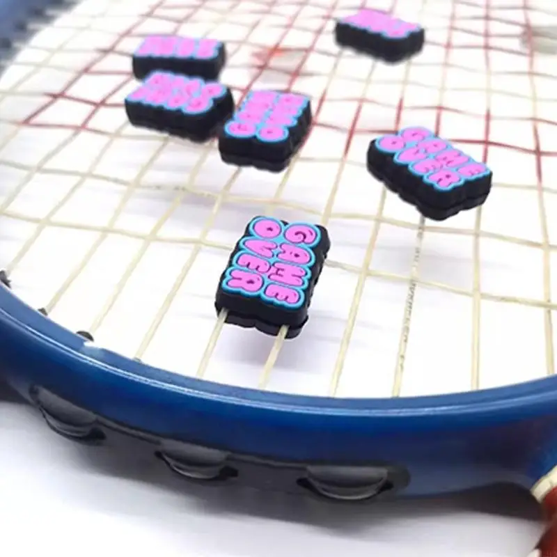 Tennis Vibration Dampener Racket Damper Silicone Racket String Shock Damping
Tennis Vibration Dampener Racket Damper Silicone Racket String Shock Damping