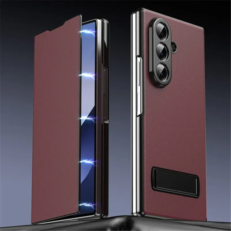 Luxury Leather Magnetic Flip Phone Case For Samsung Galaxy Z Fold 7 6 5 4 Fold7 ZFold7 5G Kicktand Holder Bracket Book Cover
Luxury Leather Magnetic Flip Phone Case For Samsung Galaxy Z Fold 7 6 5 4 Fold7 ZFold7 5G Kicktand Holder Bracket Book Cover