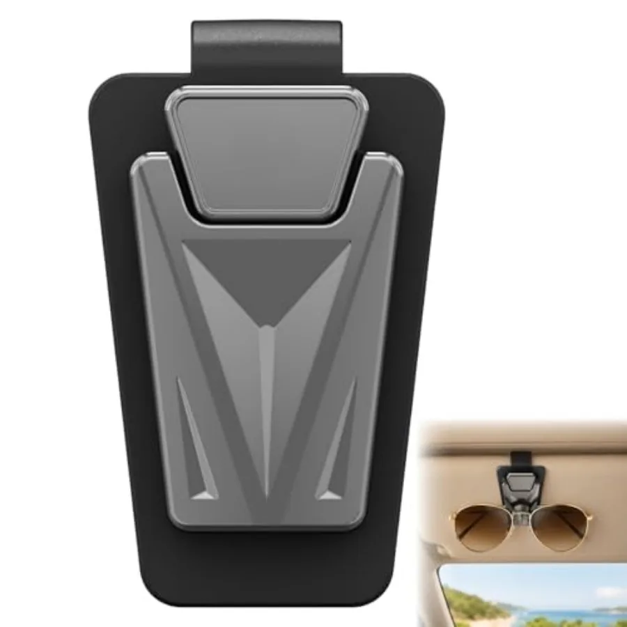 Metal Sunglasses Holder For Car Sun Visor, Black Sunglasses Clip For Car Visor, Sunglasses Visor Clip, One-Handed-Operation Car
Metal Sunglasses Holder For Car Sun Visor, Black Sunglasses Clip For Car Visor, Sunglasses Visor Clip, One-Handed-Operation Car