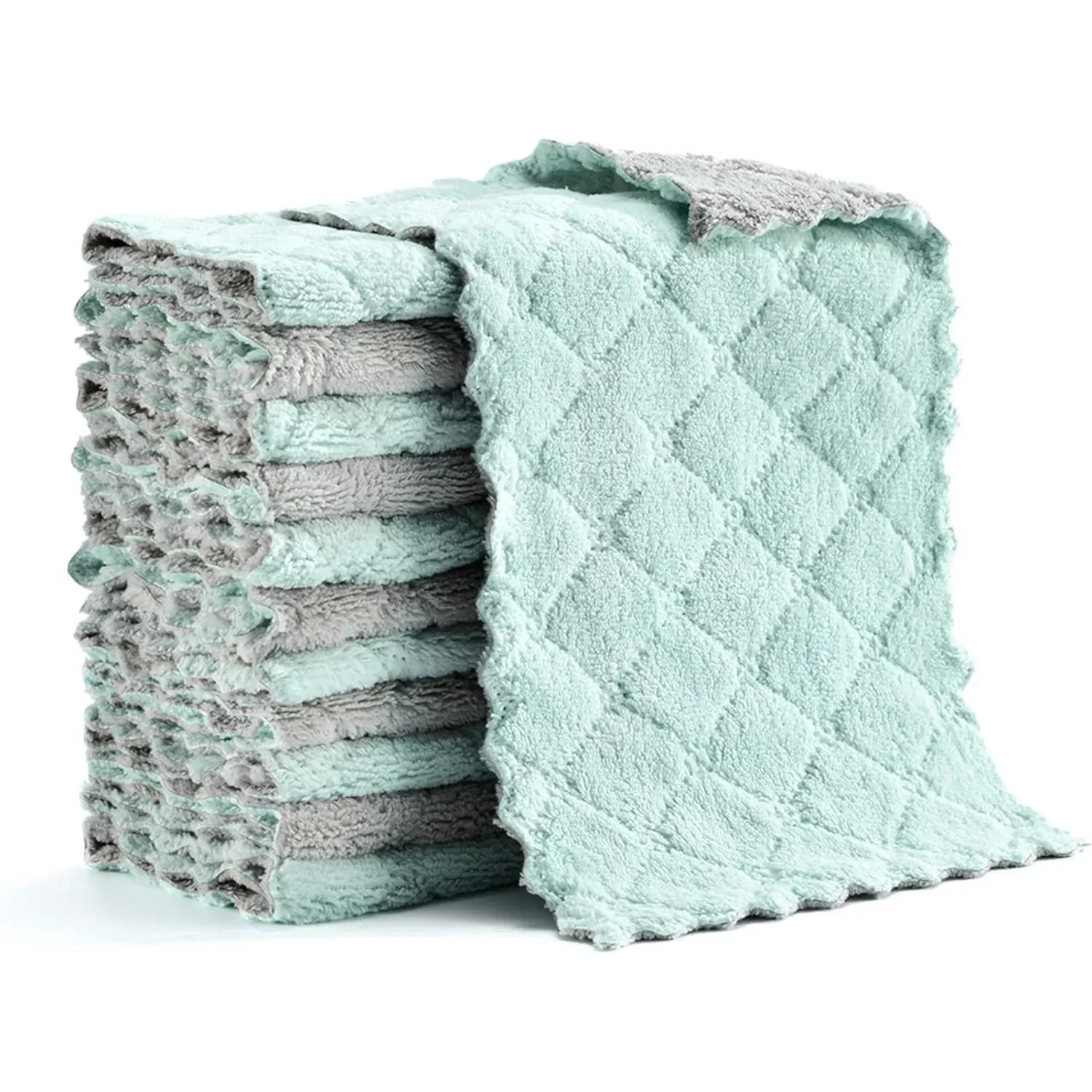 Superfiber cleaning cloths, highly absorbent and versatile for cleaning kitchen car dust and dirt. Pack of 12
Superfiber cleaning cloths, highly absorbent and versatile for cleaning kitchen car dust and dirt. Pack of 12