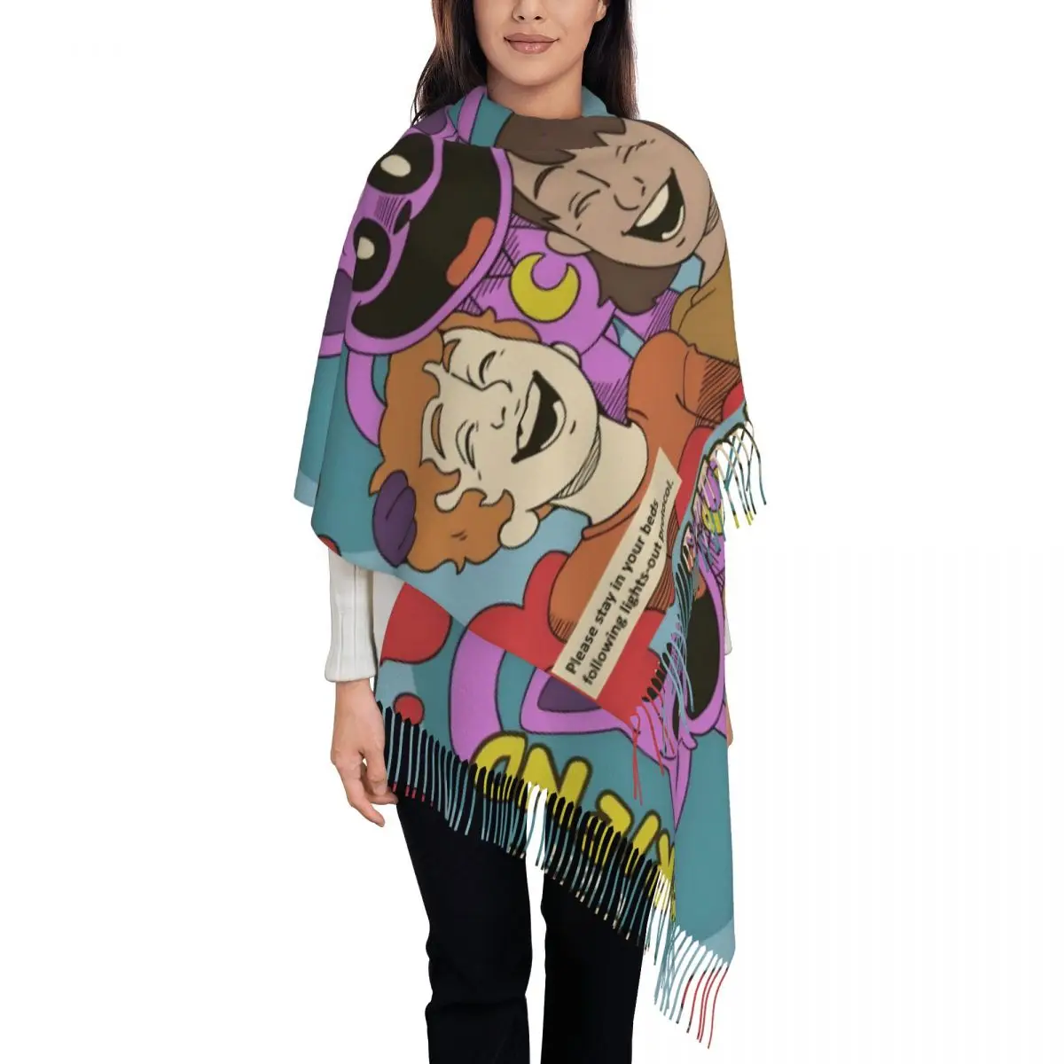 Luxury Catnap Smiling Critters Tassel Scarf Women Winter Warm Shawls Wraps Lady Scarves
Luxury Catnap Smiling Critters Tassel Scarf Women Winter Warm Shawls Wraps Lady Scarves