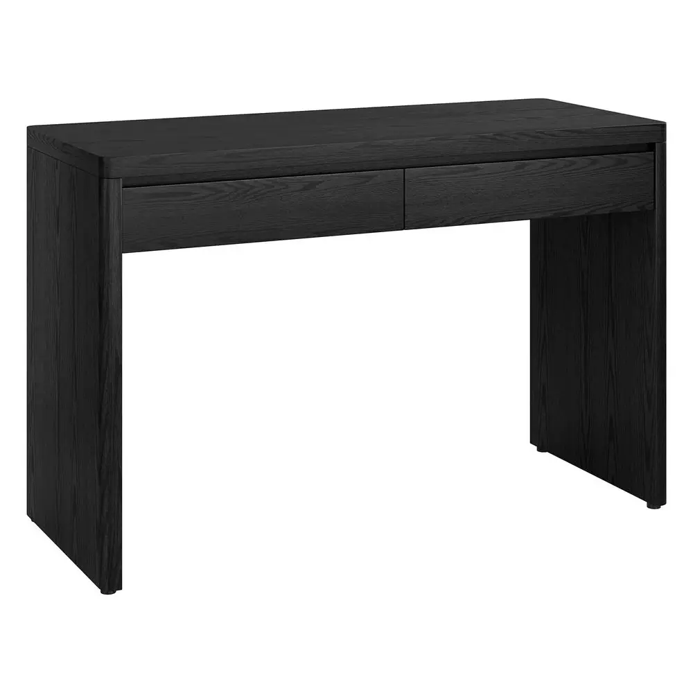 48 Modern Rectangular Wooden Home Office Desk Computer Desk Writing Table with 2 Storage Drawers for Home Office, Natural Black
48 Modern Rectangular Wooden Home Office Desk Computer Desk Writing Table with 2 Storage Drawers for Home Office, Natural Black