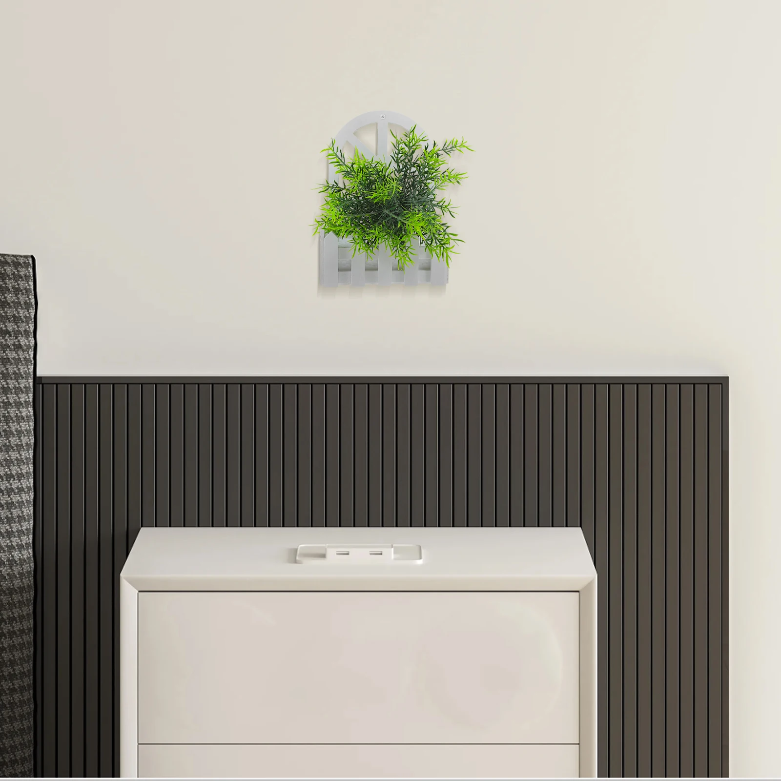 Foam Insert Picket Fence Hanging Planter White Wall Mounted Wooden Rectangle Flower Box For Balcony Garden Outdoor Indoor
Foam Insert Picket Fence Hanging Planter White Wall Mounted Wooden Rectangle Flower Box For Balcony Garden Outdoor Indoor