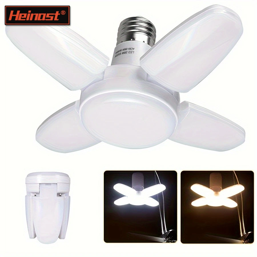 4 Leaf Shape LED Bulb AC 85-265V E27 Pendant Light 28W Foldable Led Lights Mini Leaf Light For Home Living Room Warehouse Garage
4 Leaf Shape LED Bulb AC 85-265V E27 Pendant Light 28W Foldable Led Lights Mini Leaf Light For Home Living Room Warehouse Garage