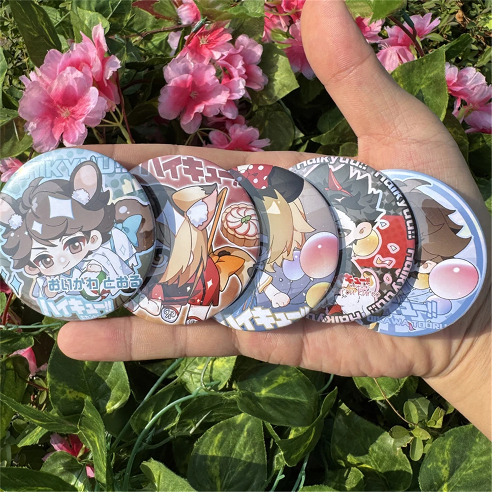 Anime Haikyuu!! Hinata Shoyo Tobio Kageyama Yu Nishinoya noya san Cosplay Costume Badge Pin SPTE Tinplate Brooch Accessories
Anime Haikyuu!! Hinata Shoyo Tobio Kageyama Yu Nishinoya noya san Cosplay Costume Badge Pin SPTE Tinplate Brooch Accessories