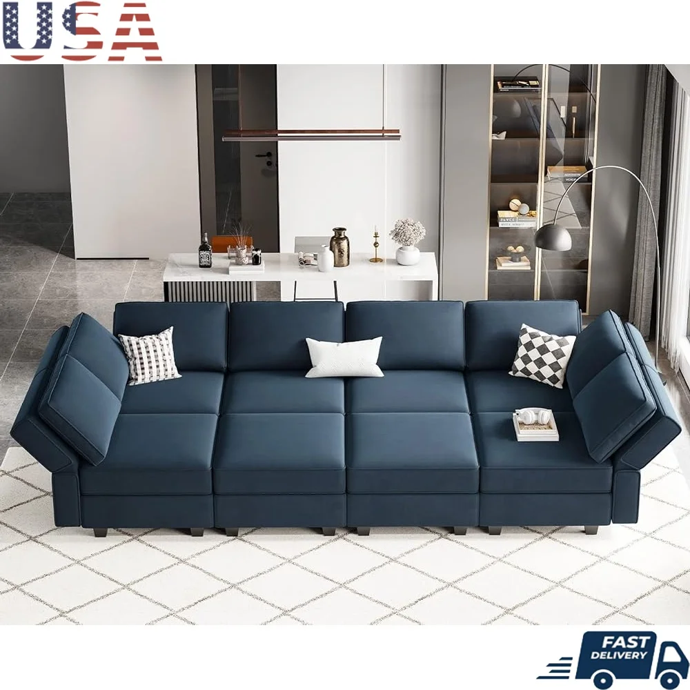Modular Sectional Sofa Sleeper with Adjustable Backrest Storage Chaises Pet Friendly Cushions Easy Assembly Custom Design
Modular Sectional Sofa Sleeper with Adjustable Backrest Storage Chaises Pet Friendly Cushions Easy Assembly Custom Design