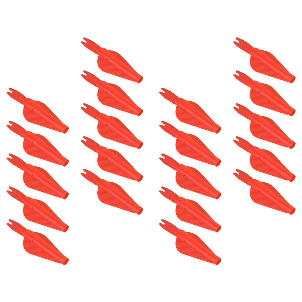 20 pcs Arrow Tails Plastic Sturdy Lightweight Replacement Accessory for Archery Bow Hunting Target Practice
20 pcs Arrow Tails Plastic Sturdy Lightweight Replacement Accessory for Archery Bow Hunting Target Practice